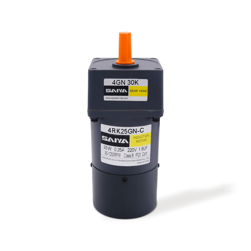 มอเตอร์เกียร์ AC แบบย้อนกลับได้ 25W มอเตอร์เกียร์ AC แบบย้อนกลับได้ 25W