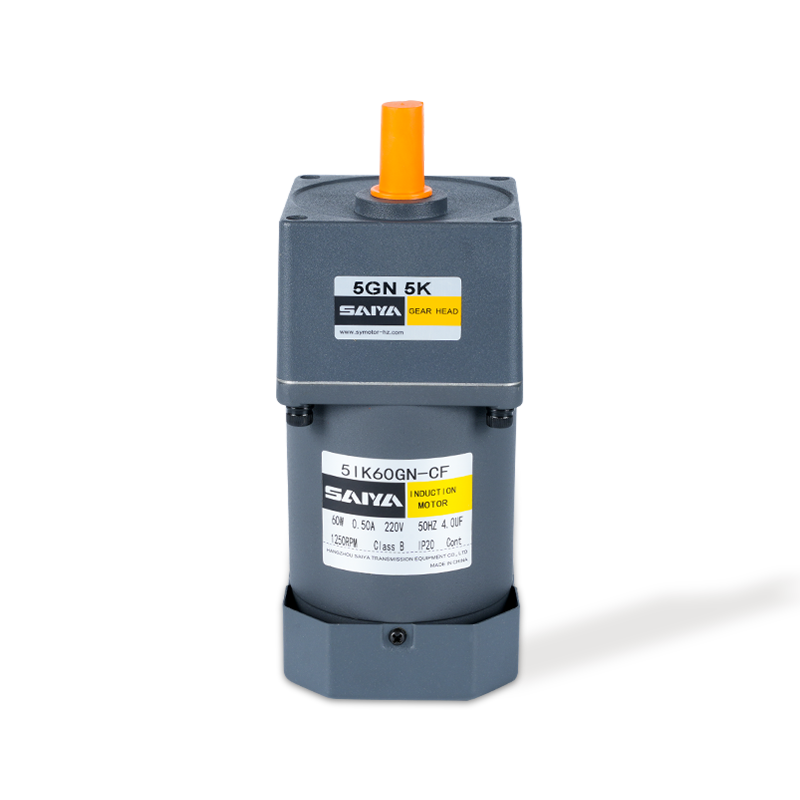 มอเตอร์เกียร์ AC 60W เหนี่ยวนำ มอเตอร์เกียร์ AC 60W เหนี่ยวนำ